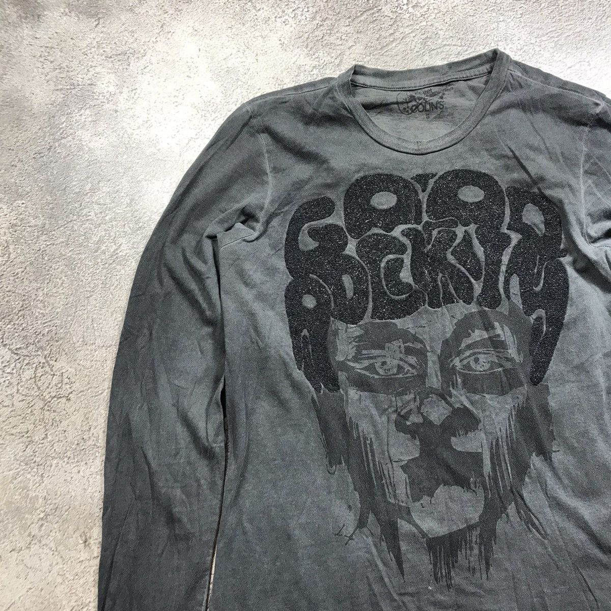 Vintage Vintage 90s Sun Faded Graphic Tee Grunge Abstract Face Art L Size US L / EU 52-54 / 3 - 2 Thumbnail