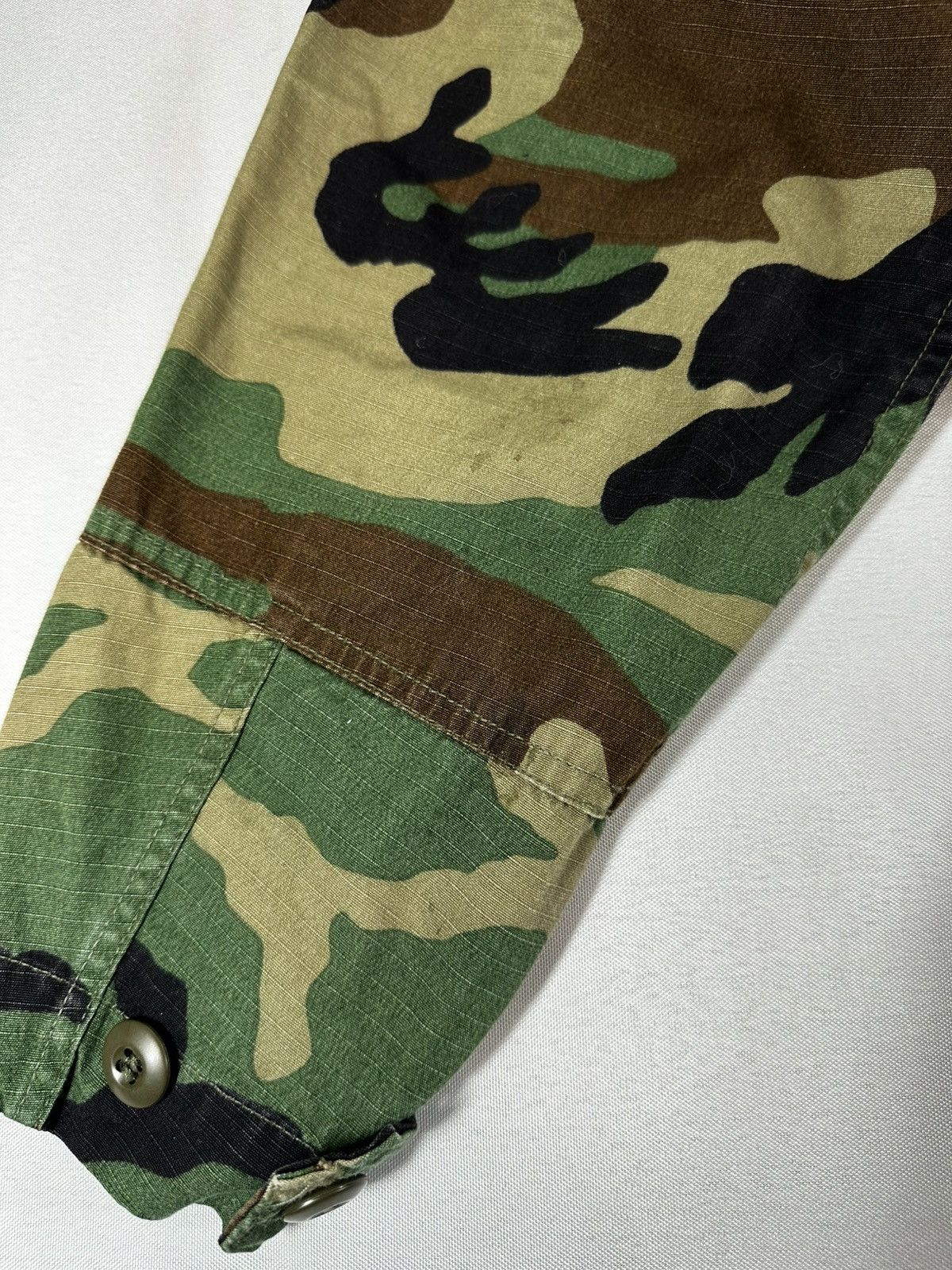 Other Vintage U.S. Military Woodland Camo Ripstop Field Jacket Size US M / EU 48-50 / 2 - 8 Thumbnail