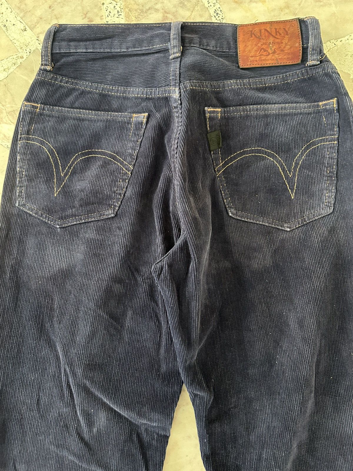 Hysteric Glamour Kinky Hysteric Glamour Vintage Japan Corduroy Blue Size 25" / US 0 / IT 36 - 6 Thumbnail