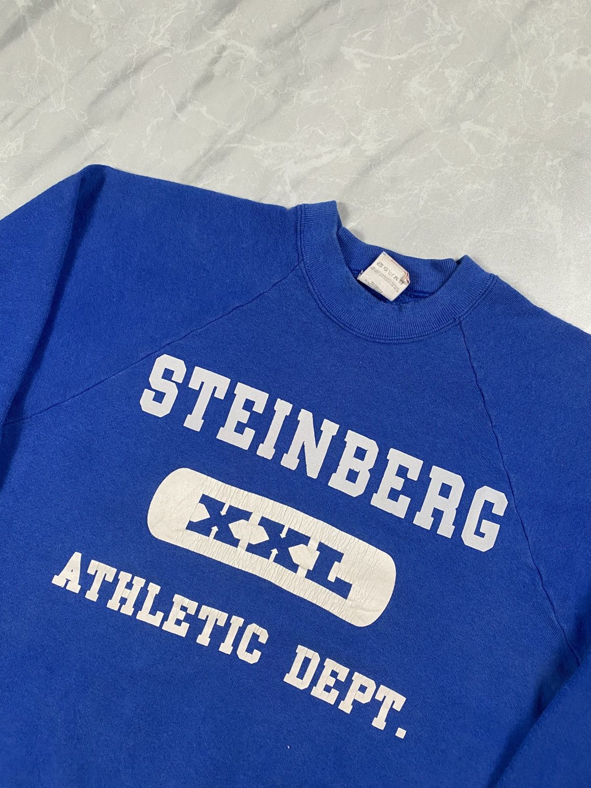Fruit Of The Loom Vintage 90s FOTL Steinberg Athletic Dept Crewneck Size US S / EU 44-46 / 1 - 2 Thumbnail