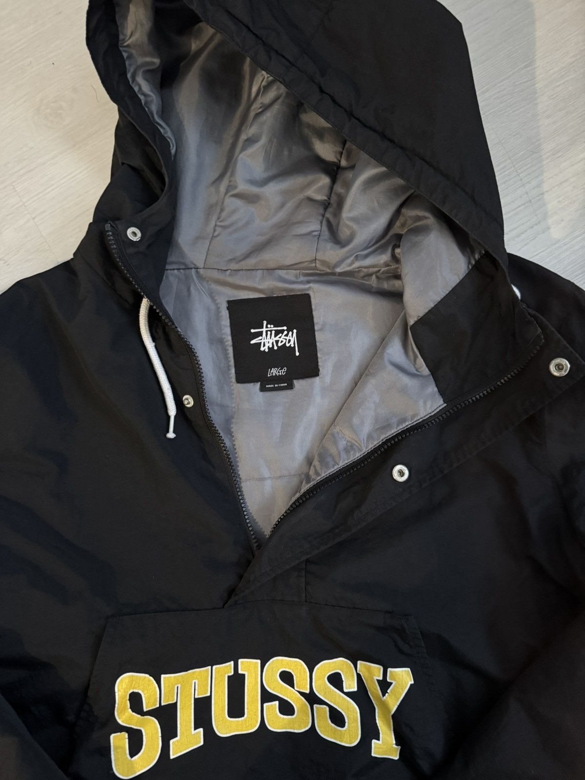 Stussy Stussy black jacket vintage Size US L / EU 52-54 / 3 - 3 Thumbnail