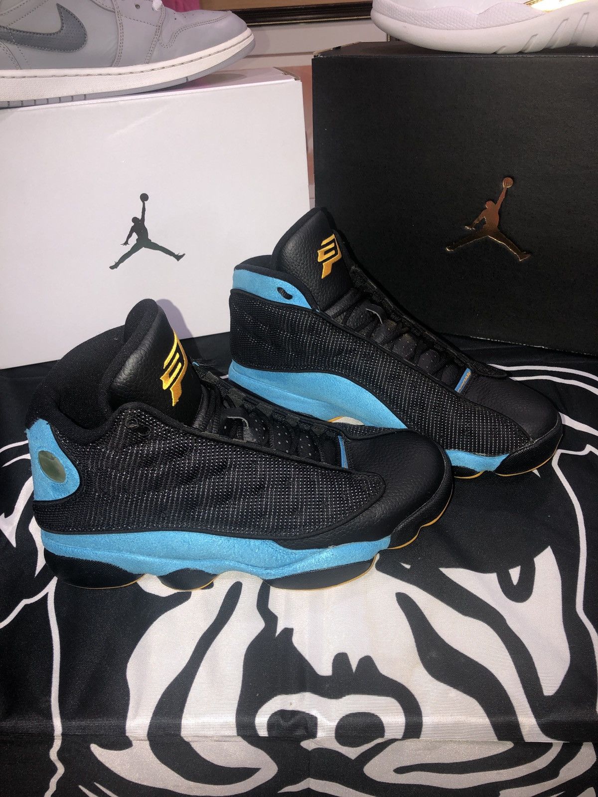 Jordan 13 CP3 “hornets away” size 10 823901-015