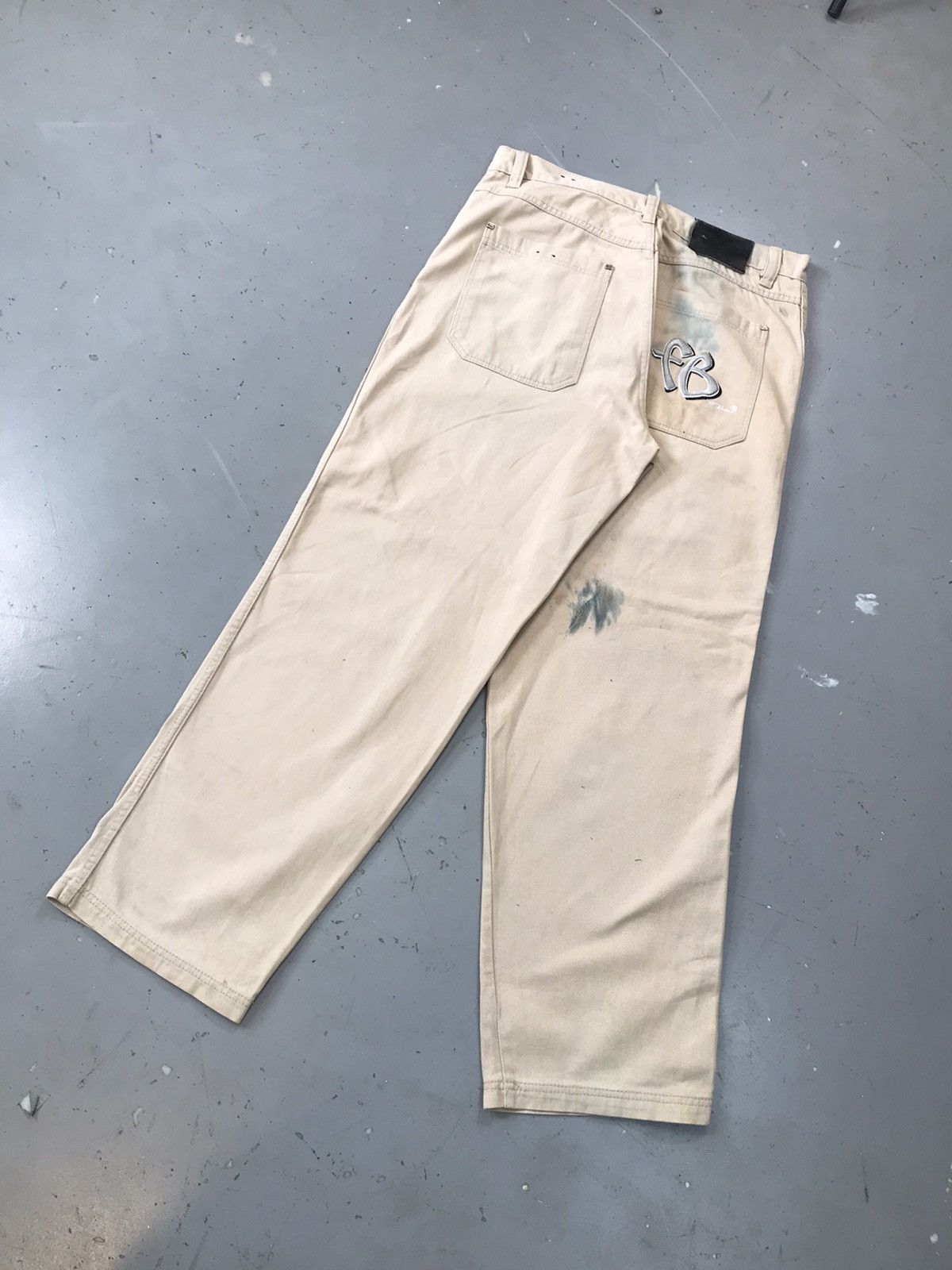 Fubu × Vintage Vintage Fubu the collection logo embroidered denim pant Size US 38 / EU 54 - 8 Thumbnail