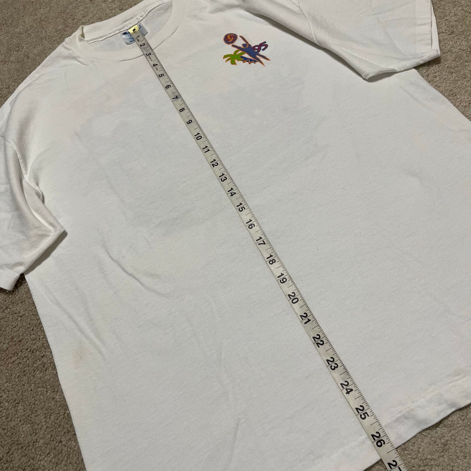Champion Vintage Champion Volleyball Junior Olympics ‘95 White Tee L Size US L / EU 52-54 / 3 - 5 Thumbnail
