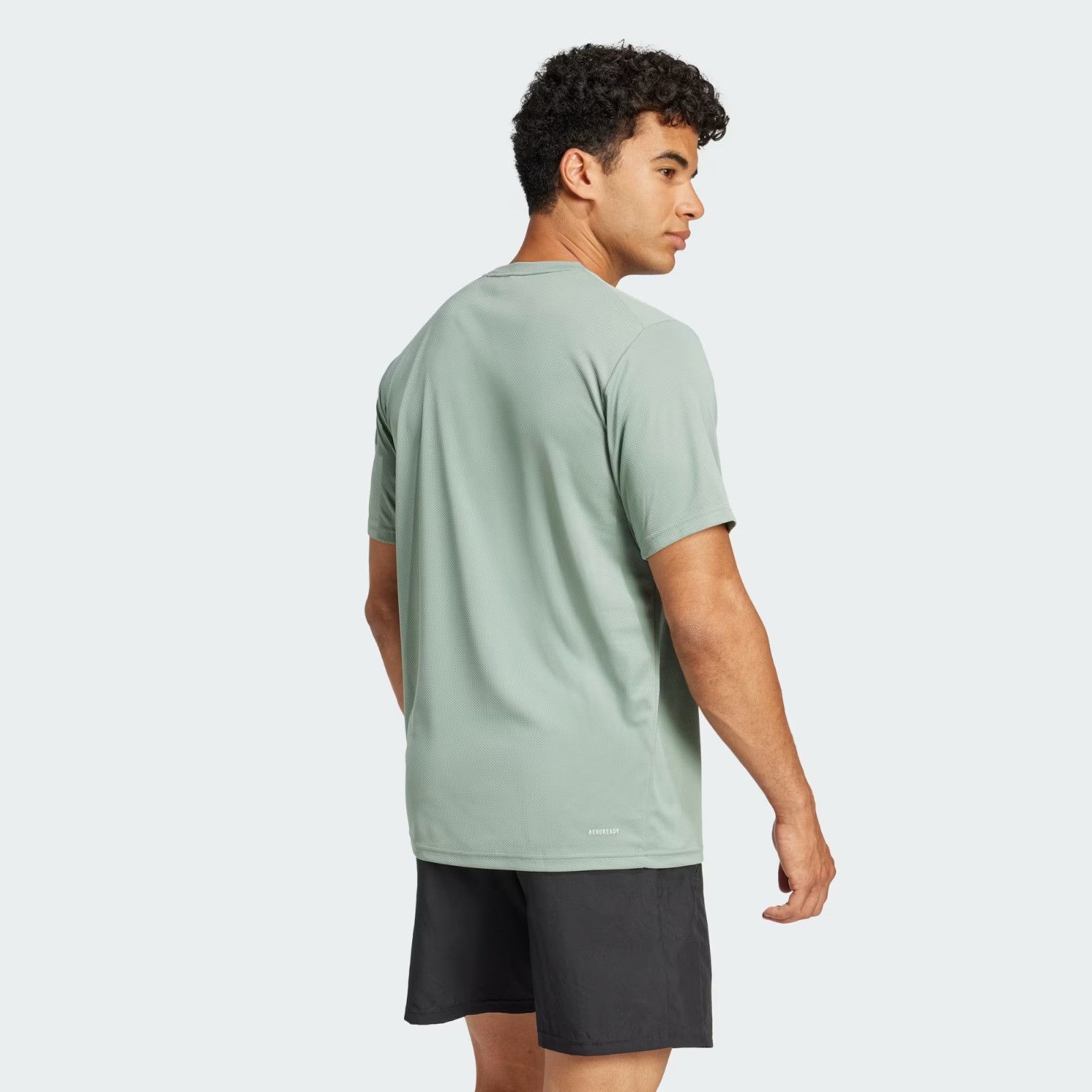 Adidas o1mle0526 Training Short Sleeve T-Shirt in Green Size US M / EU 48-50 / 2 - 3 Thumbnail