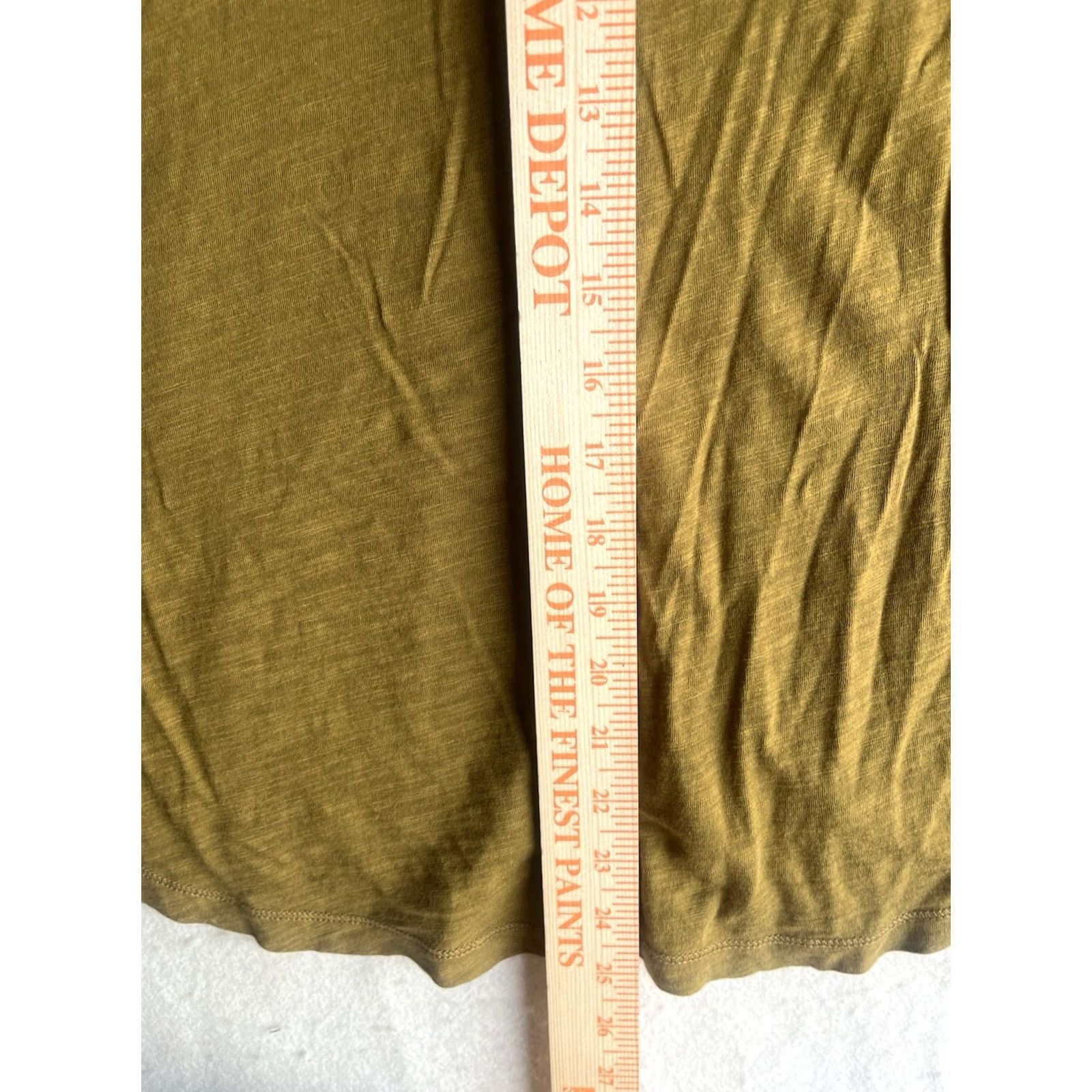 Eddie Bauer Eddie Bauer Blouse Womens Open Front Cap Sleeve Lightweight Gold V-Neck L-Size Size L / US 10 / IT 46 - 4 Thumbnail