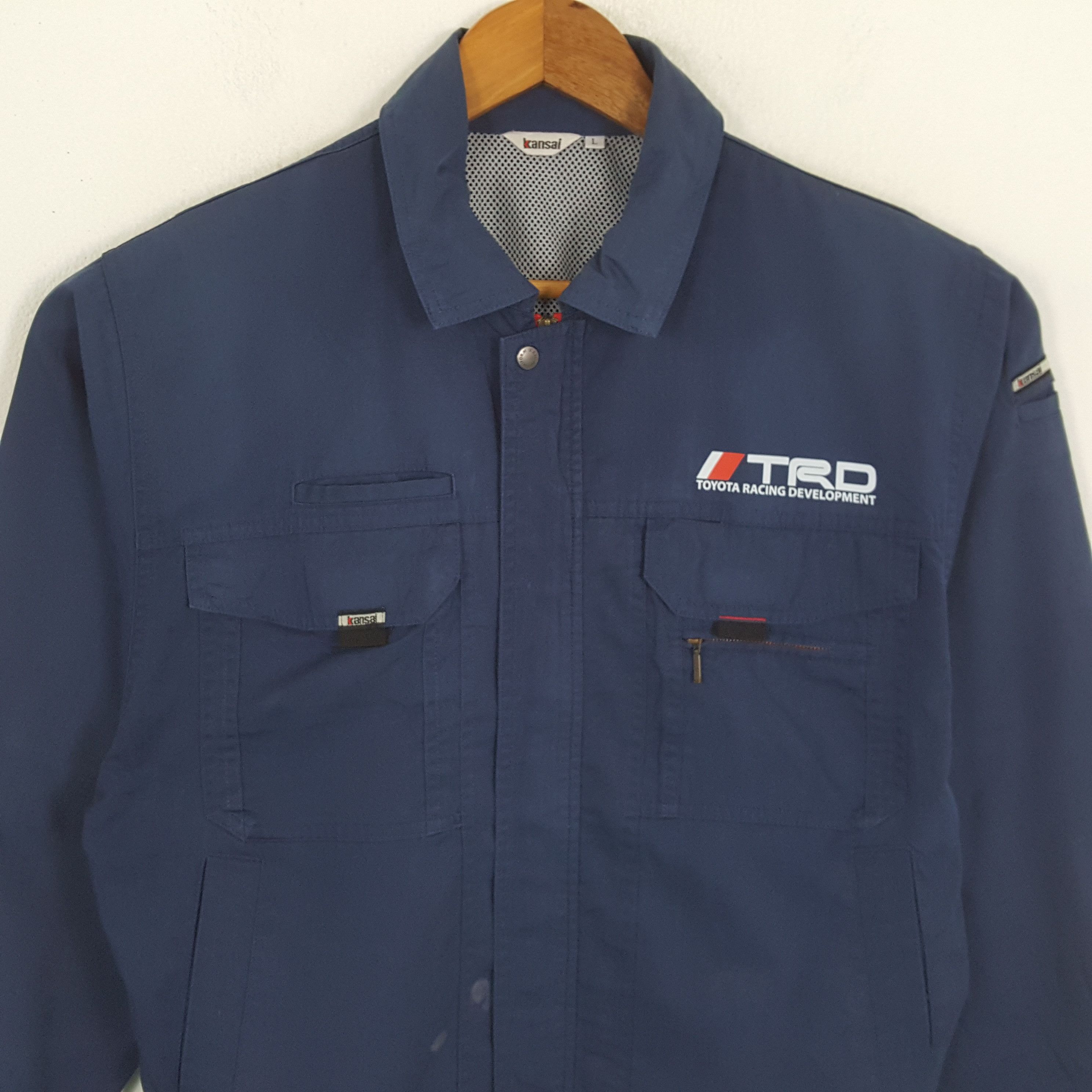 Japanese Brand × Vintage Vintage TRD TOYOTA RACING DEVELOPMENT Japanese Custom Jacket Size US M / EU 48-50 / 2 - 4 Thumbnail