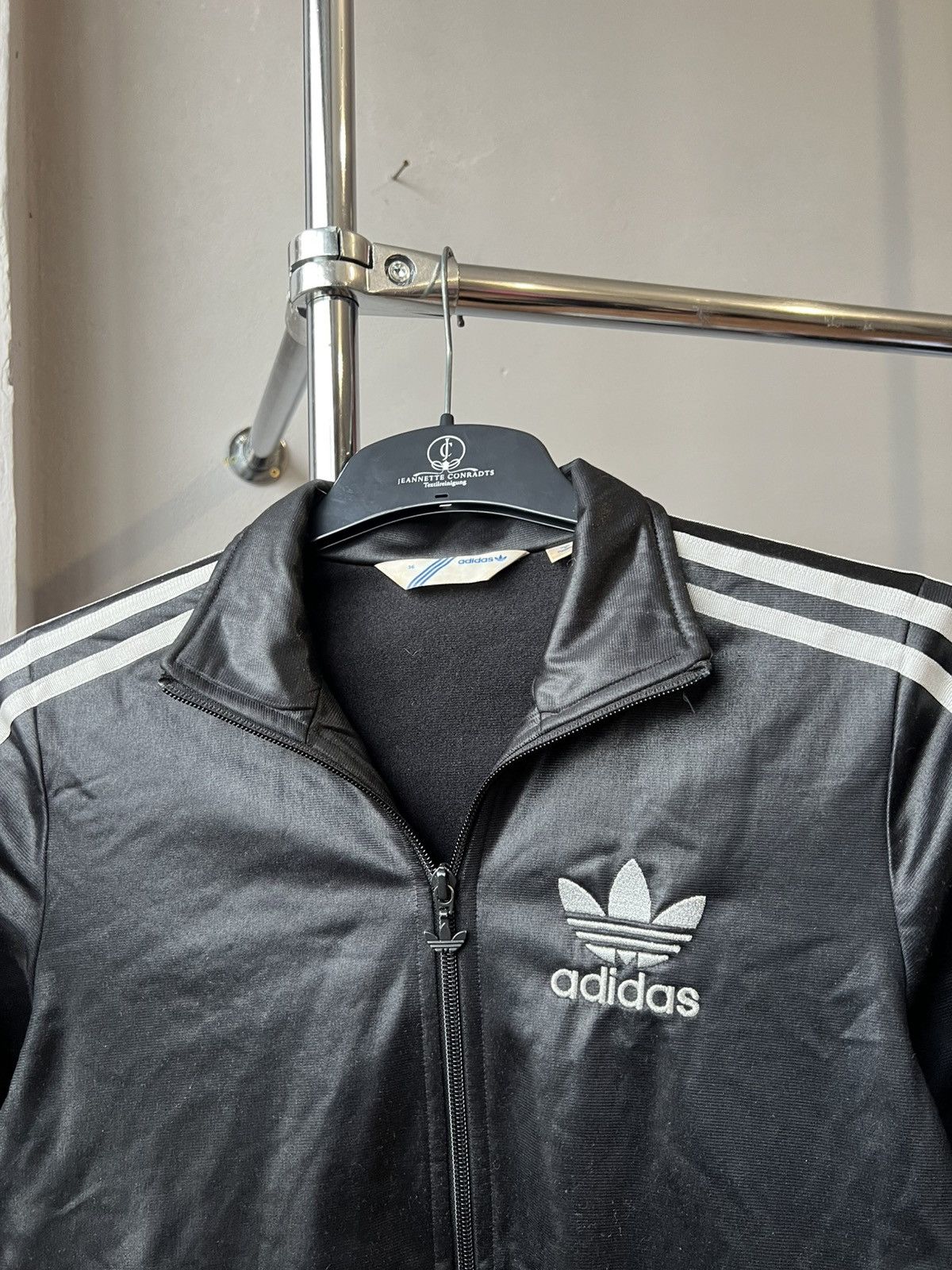 Adidas 2009 RARE ADIDAS CHILE 62 FIREBIRD TREFOIL ZIP WAXED JACKET Size XS / US 0-2 / IT 36-38 - 5 Thumbnail