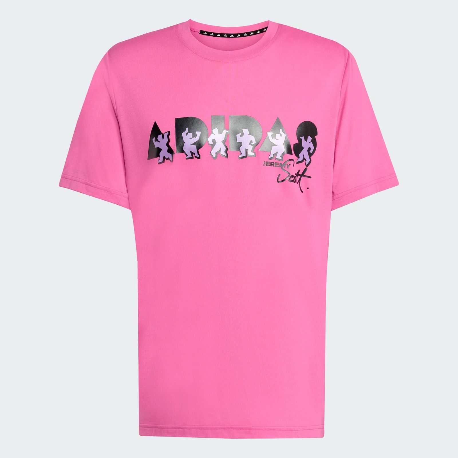 Other Adidas Jeremy Scott Collab T-Shirt Men's Large Black Size US L / EU 52-54 / 3 - 2 Thumbnail