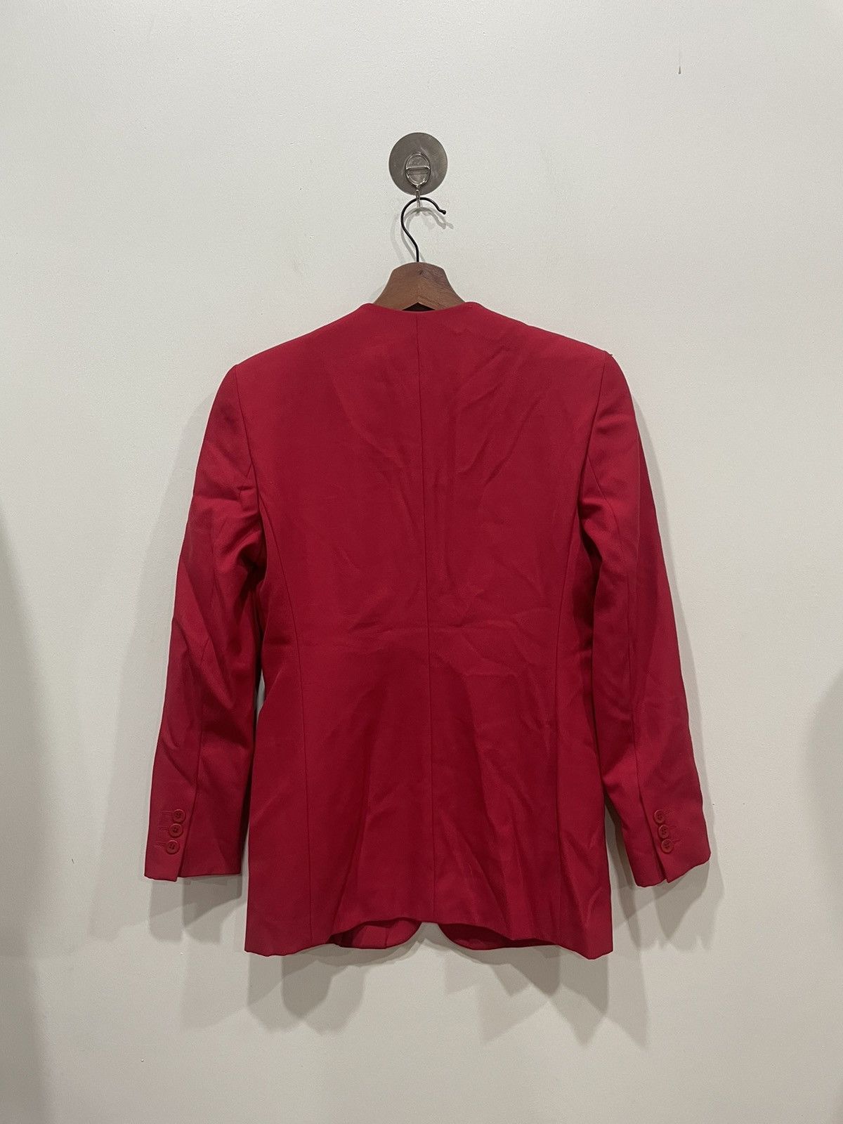 Emporio Armani Emporio Armani One button red jacket Size S / US 4 / IT 40 - 2 Thumbnail