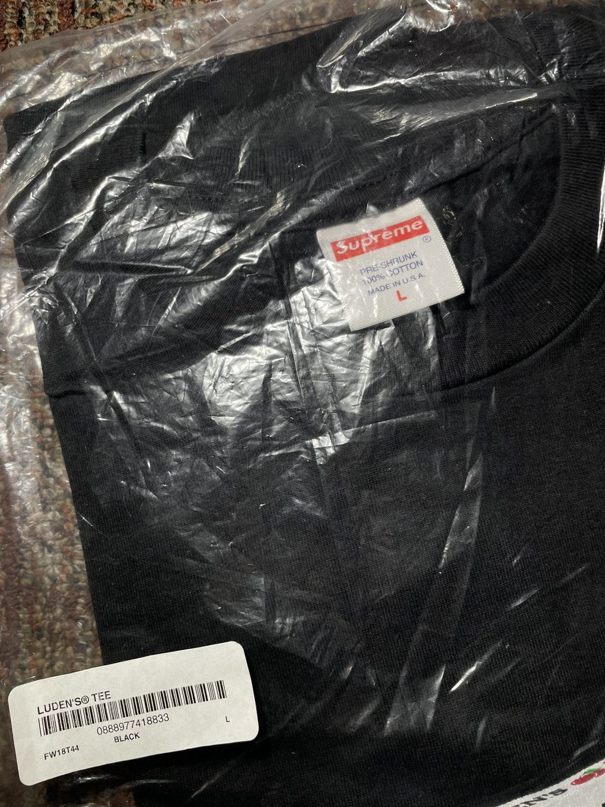 Supreme Supreme Ludens Tee (Large) Size US L / EU 52-54 / 3 - 3 Thumbnail