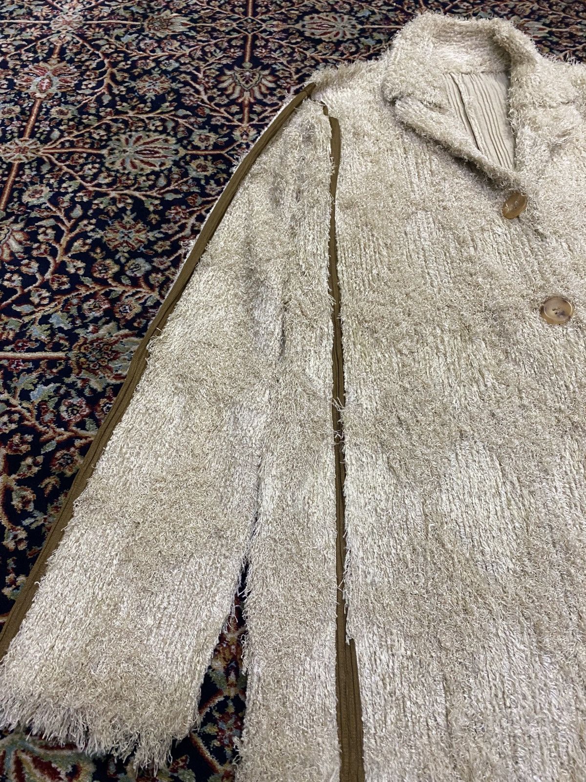 Issey Miyake ISSEY MIYAKE PLEATS PLEASE HAIRY LACES JACKET Size US S / EU 44-46 / 1 - 5 Thumbnail