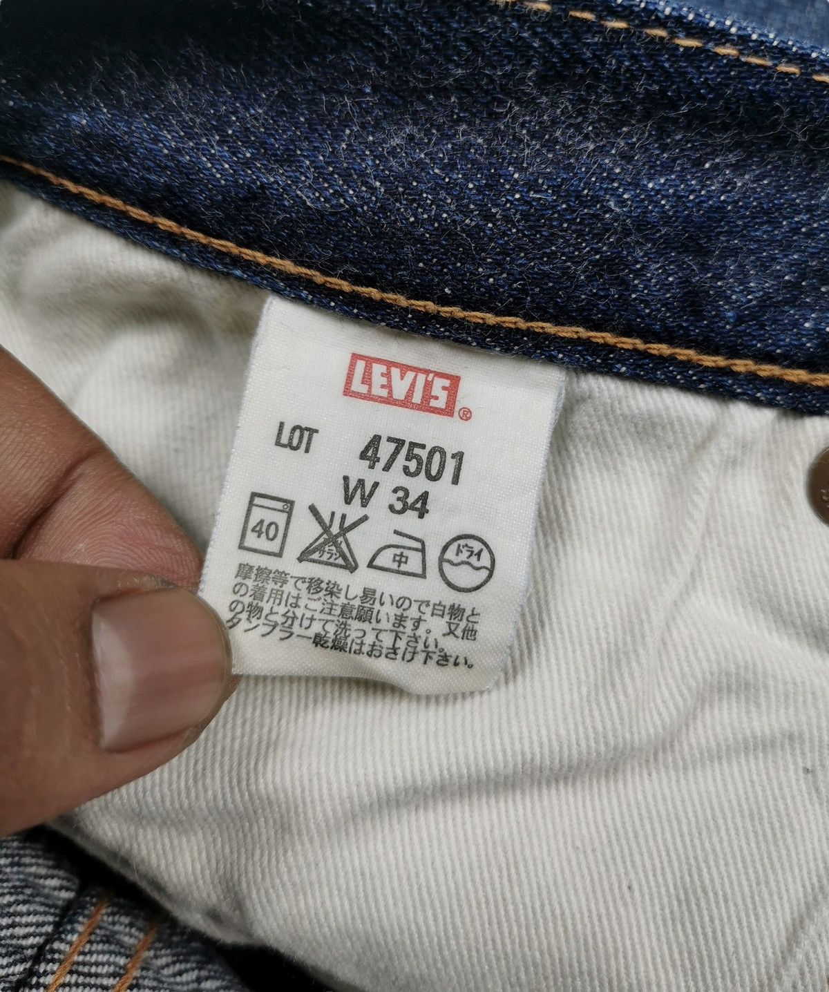 Levi's Vintage Clothing Levis Vintage Clothing 501xx Selvedge Denim Jeans Rare Size US 31 - 12 Thumbnail
