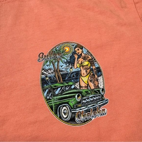 Designer NEW SULLEN ART COLLECTIVE TROPIC THUNDER CHOLOHA CORAL T-SHI Size US M / EU 48-50 / 2 - 4 Thumbnail