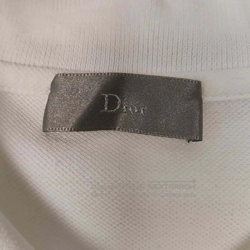 Dior Dior Men's White Cotton Polo Shirt . Size US M / EU 48-50 / 2 - 3 Thumbnail