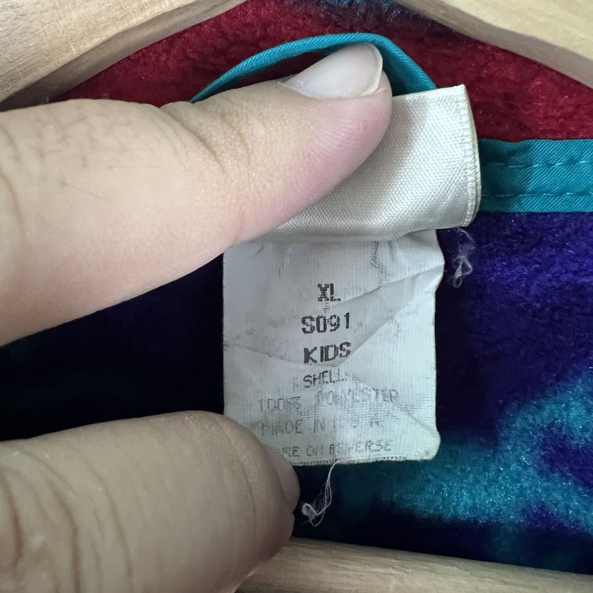 Japanese Brand 🔥FOR KIDS XXL VINTAGE L.L.BEAN FLEECE JACKET NAVAJO Size US XL / EU 56 / 4 - 11 Thumbnail