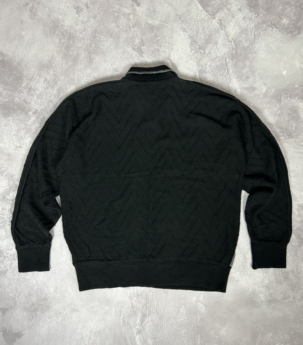 Carlo Colucci × Designer × Vintage Carlo Colucci Abstract Logo Wool Knit Sweater Size L Vintage Size US L / EU 52-54 / 3 - 9 Thumbnail