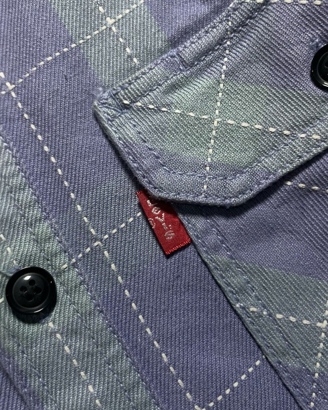 Levi's Heavy Flannel Shirt LEVIS Size M fit L Size US L / EU 52-54 / 3 - 6 Thumbnail
