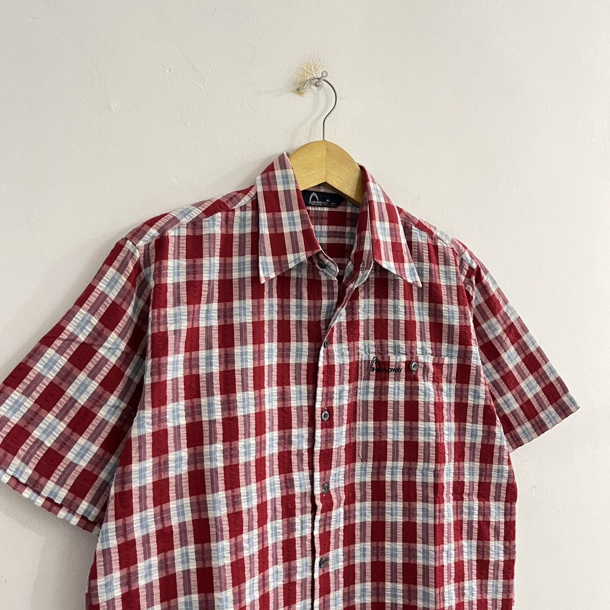 Japanese Brand Headway Plaid Button Up Shirt Size US M / EU 48-50 / 2 - 3 Thumbnail