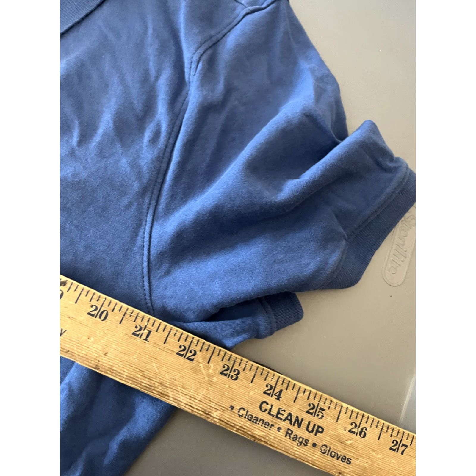 Calvin Klein Calvin Klein Liquid Touch Polo Mens 2XL Blue Cotton Knit Classic Size US XXL / EU 58 / 5 - 5 Thumbnail