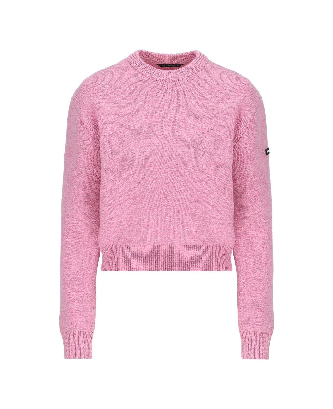 Balenciaga o1tr1nto1125 Sweater in Pink Size S / US 4 / IT 40 - 1 Thumbnail