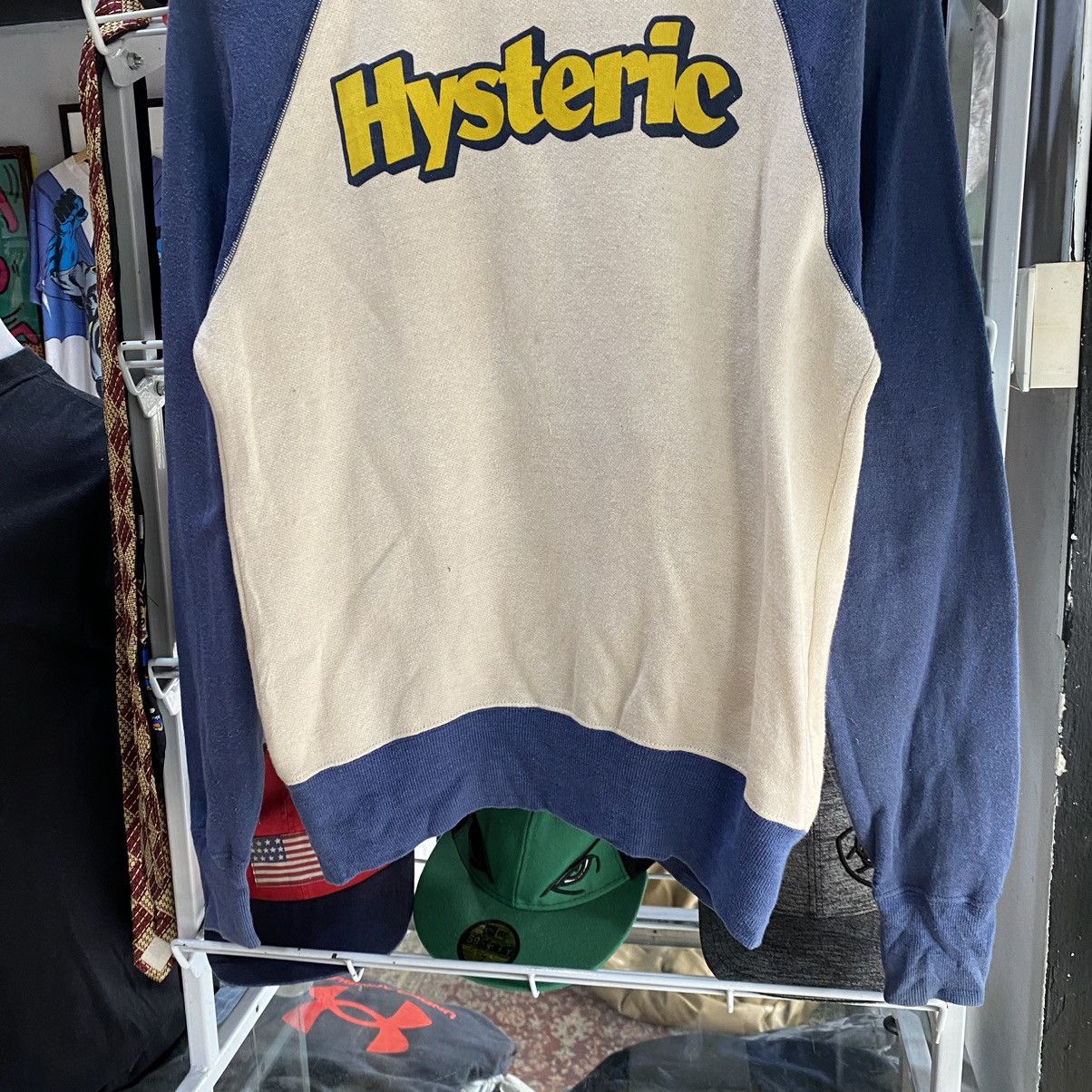 Hysteric Glamour VINTAGE‼️Hysteric Glamour Devil And Spellout Varsity Jacket Size US M / EU 48-50 / 2 - 4 Thumbnail