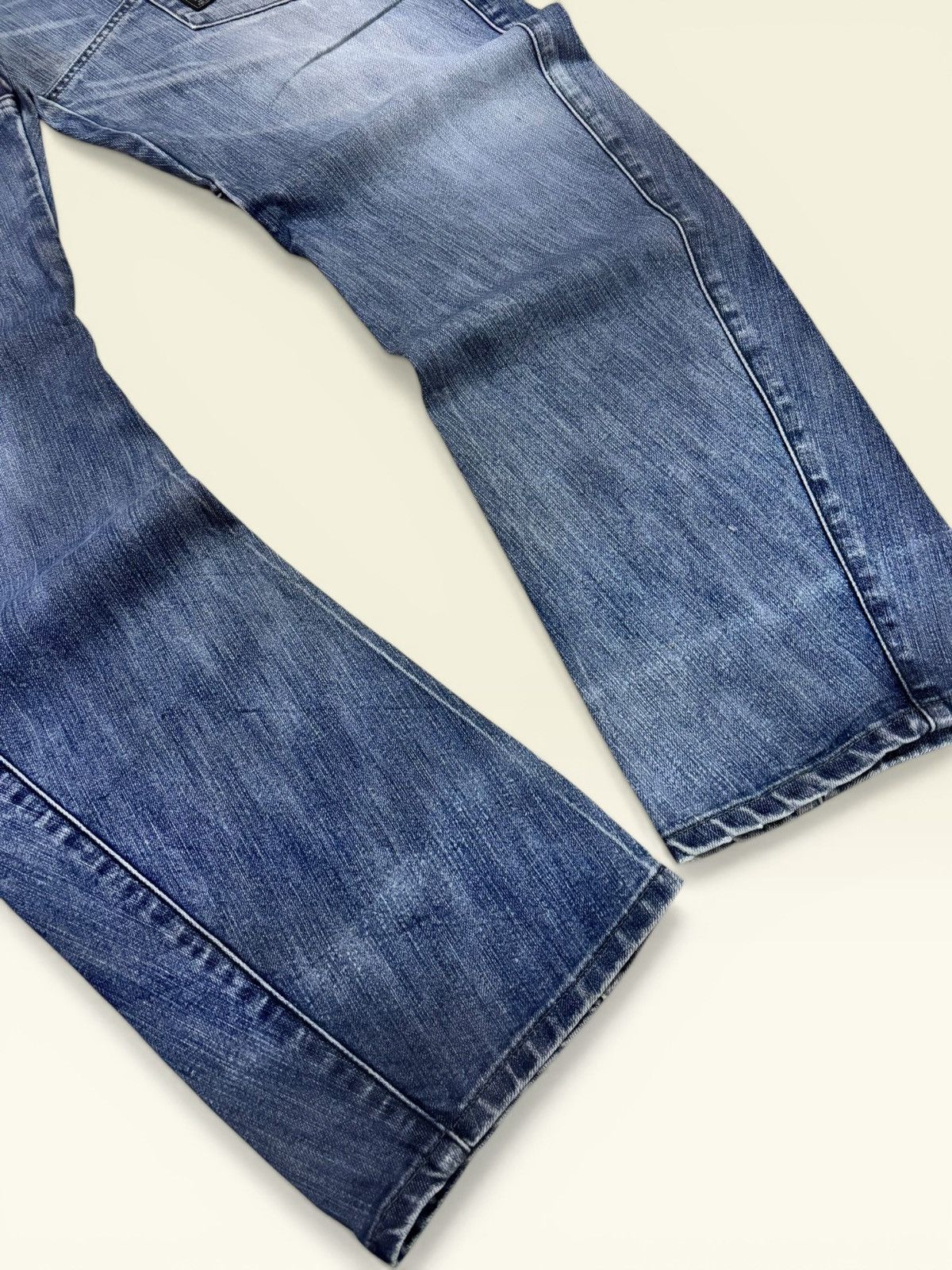 Comme des Garcons Japan Edwin Blue Trip Cargo Ultility Fade Jeans Size US 34 / EU 50 - 3 Thumbnail
