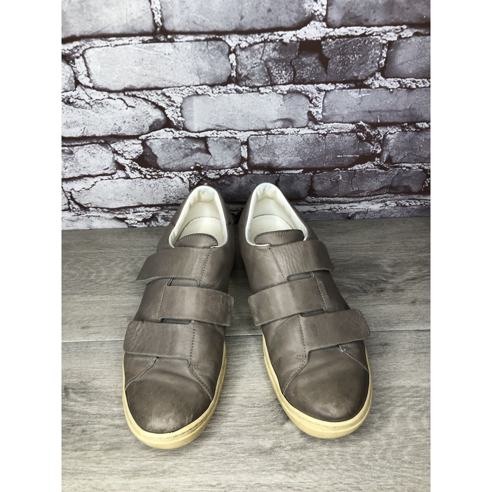 Other L'idea by Lori Gray Leather Comfort Strap Sneakers Shoes Wom Size US 10.5 / IT 40.5 - 16 Thumbnail