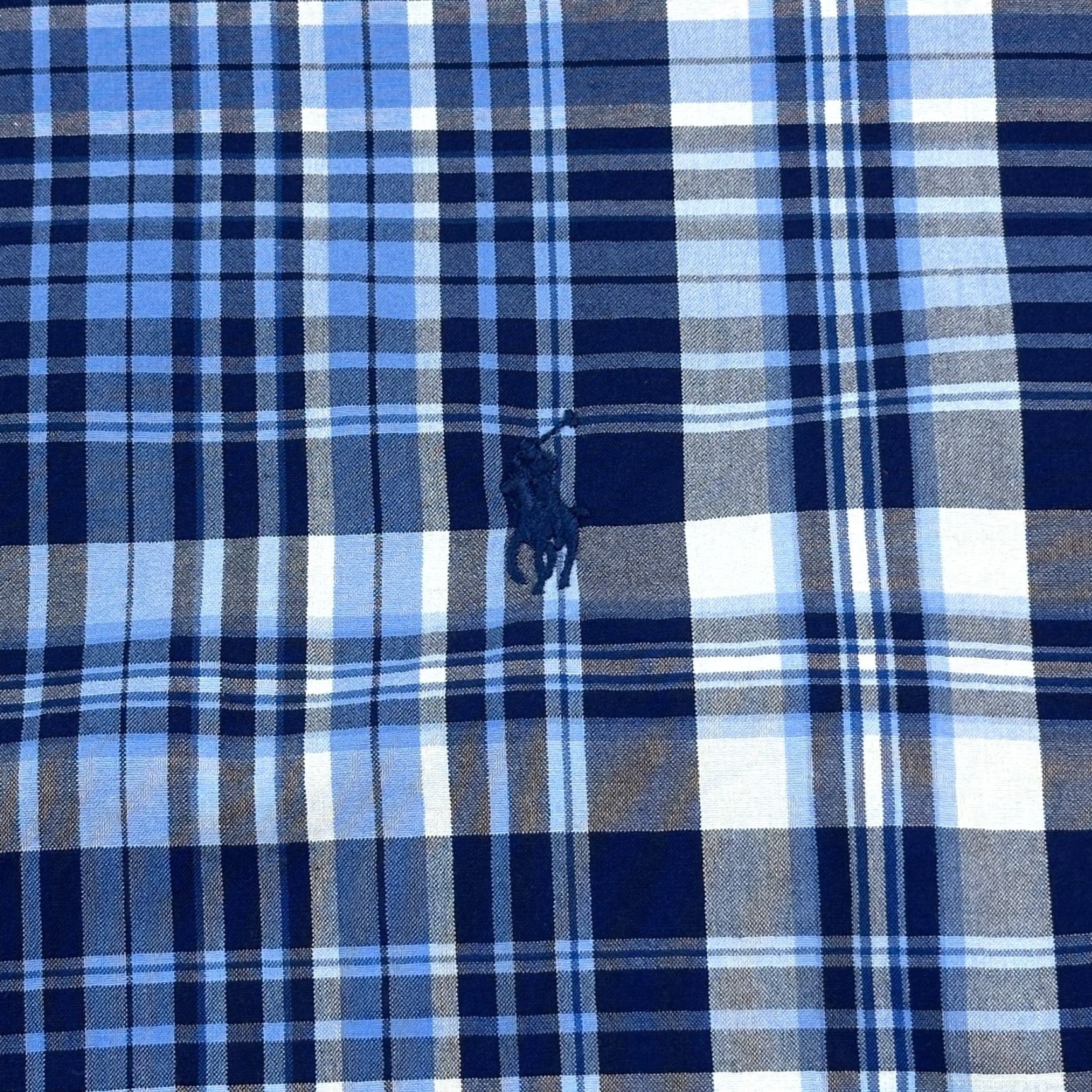 Ralph Lauren Ralph Lauren Shirt Mens Large Blue Plaid Oxford Long Sleeve Button Down Preppy Size US L / EU 52-54 / 3 - 5 Thumbnail