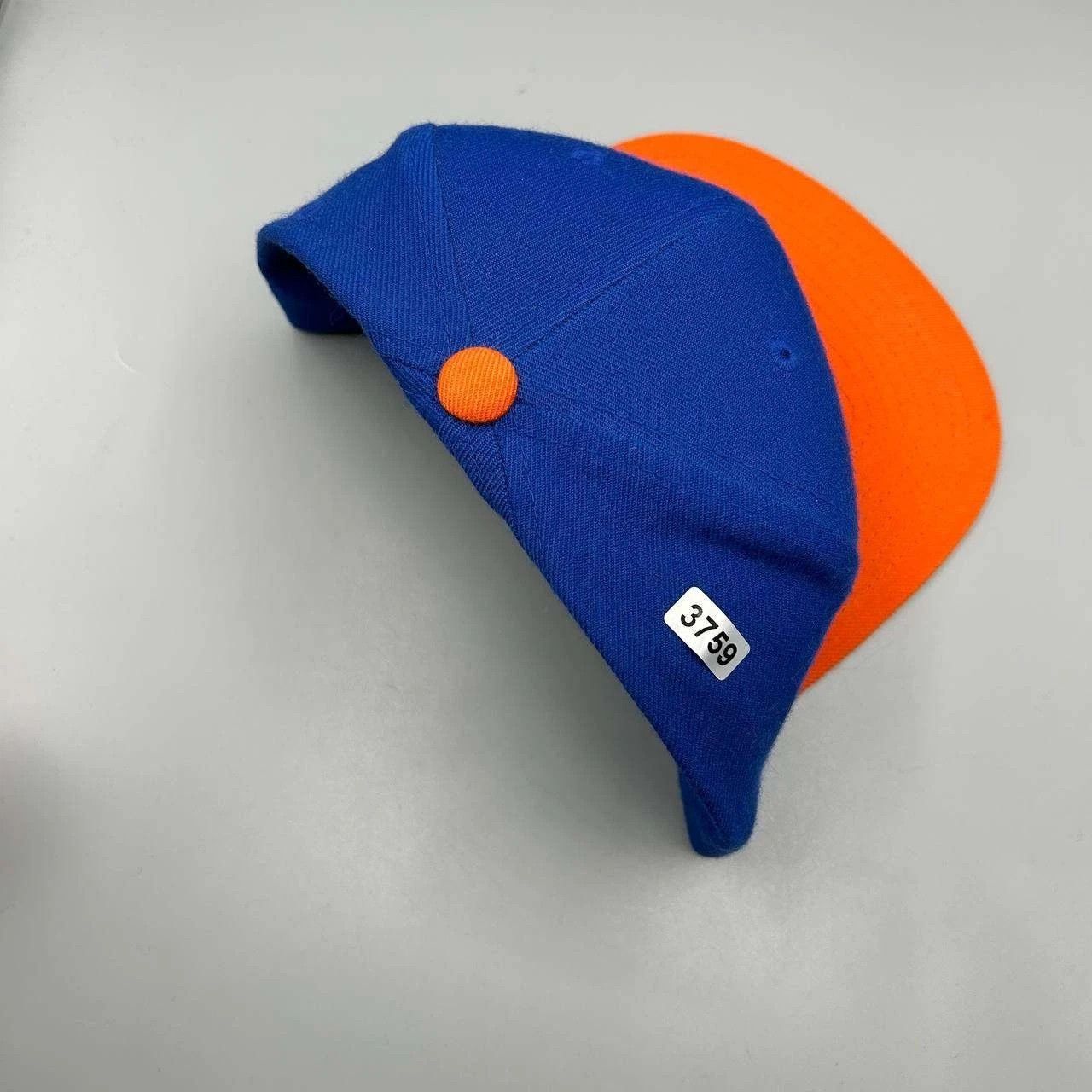 Mitchell & Ness Cleveland Cavaliers Cavs Hat Men Blue Orange Snap Back Cap Size ONE SIZE - 8 Thumbnail
