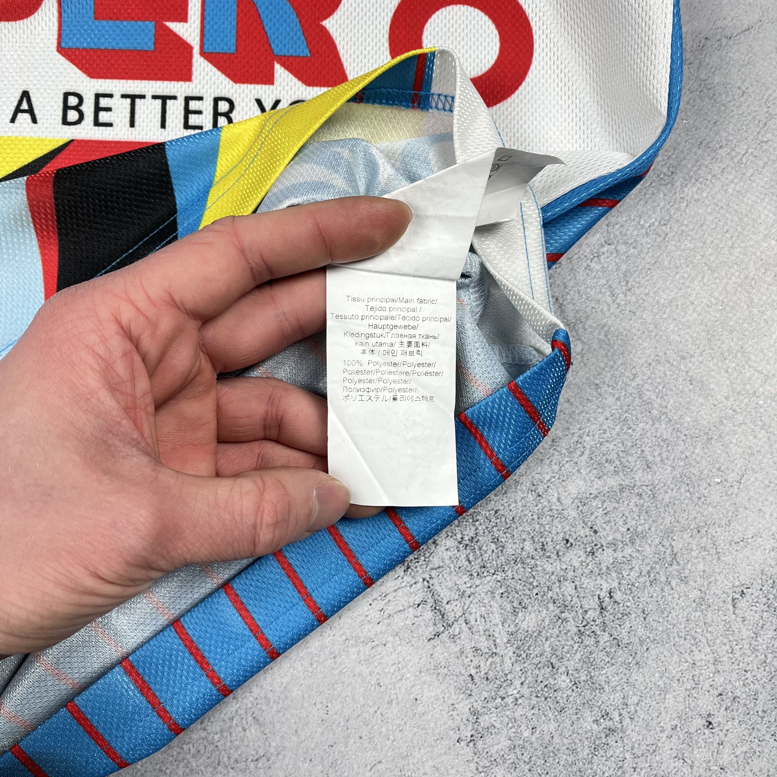 Kenzo Kenzo Stripped “Love Will Make A Better You” Jersey Shirt Size US S / EU 44-46 / 1 - 11 Thumbnail