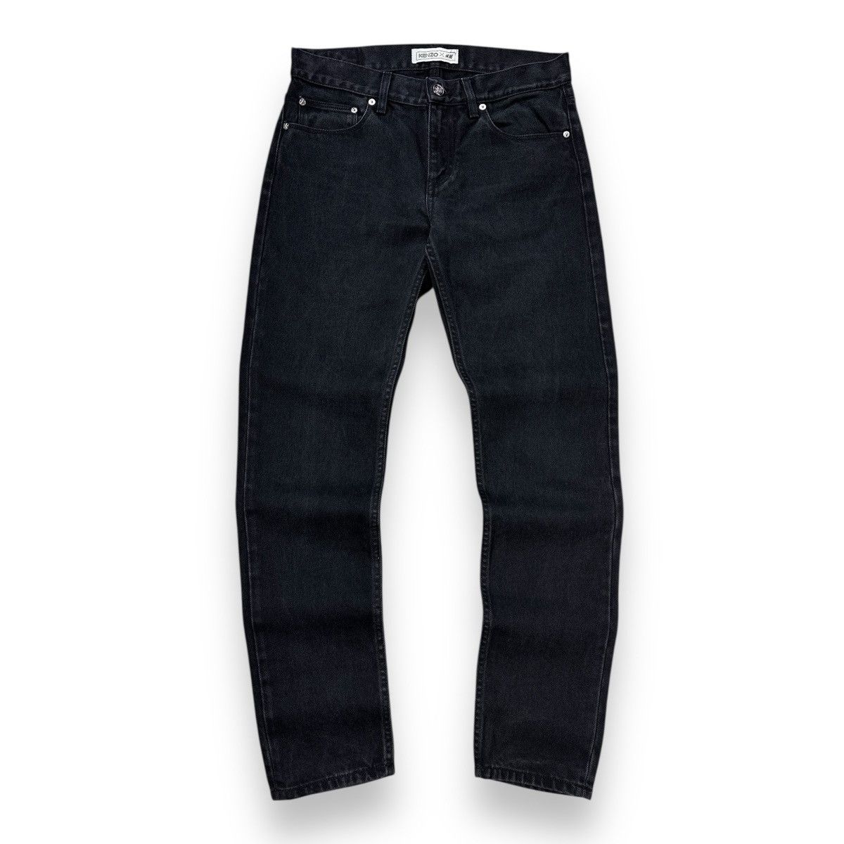 H&M × Kenzo Kenzo x H&M Jungle Black Skinny Jeans Size W29 Size US 29 - 1 Thumbnail