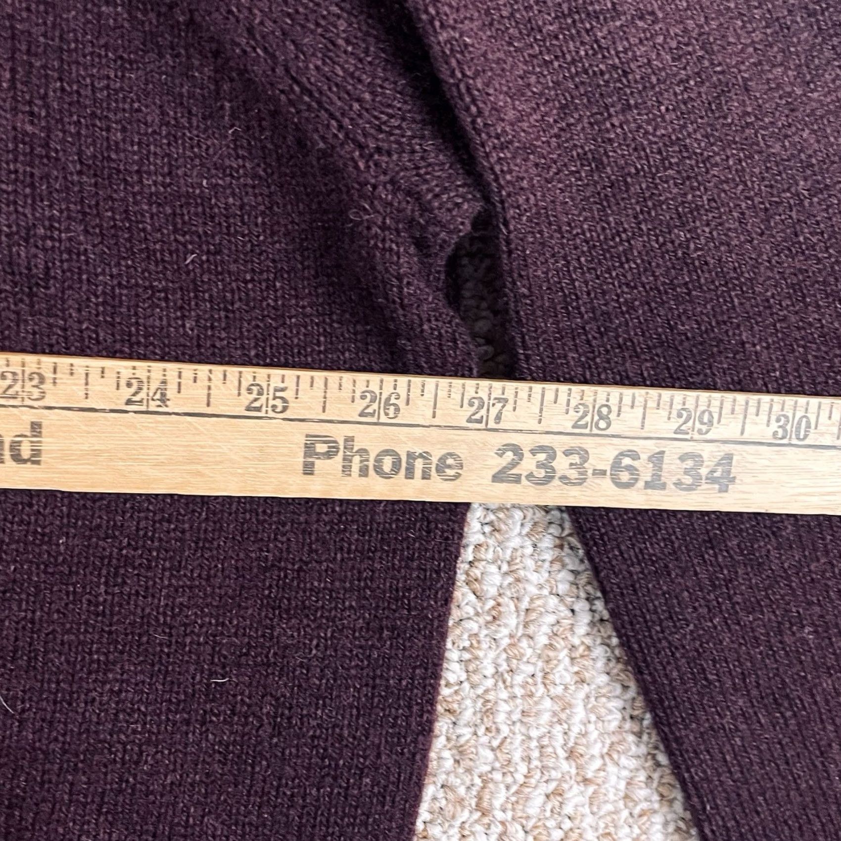 Pendleton Pendleton Sweater Mens 2XL Maroon Washable Shetland Wool Crew Neck Long Sleeve T478 Size US XXL / EU 58 / 5 - 6 Thumbnail