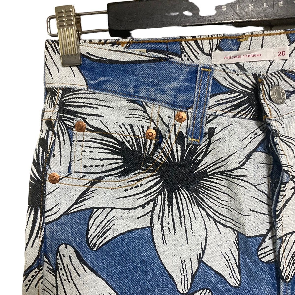 Levi's Levis Farm Ribcage Jeans Size 26" / US 2 / IT 38 - 8 Thumbnail