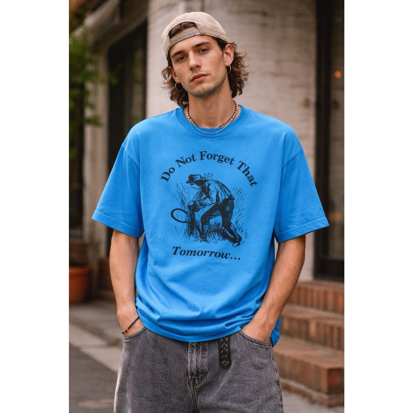 Hanes 1994 Hanes T Vintage Single Stitch XL Random Saying Quirky Size US XL / EU 56 / 4 - 1 Thumbnail