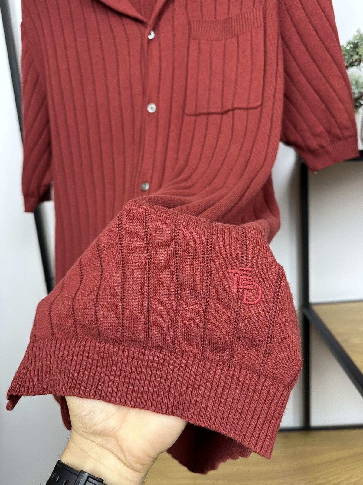 Ted Baker Ted Baker “Made in Britain” Line Polo T Shirt with Buttons Size US XL / EU 56 / 4 - 6 Thumbnail