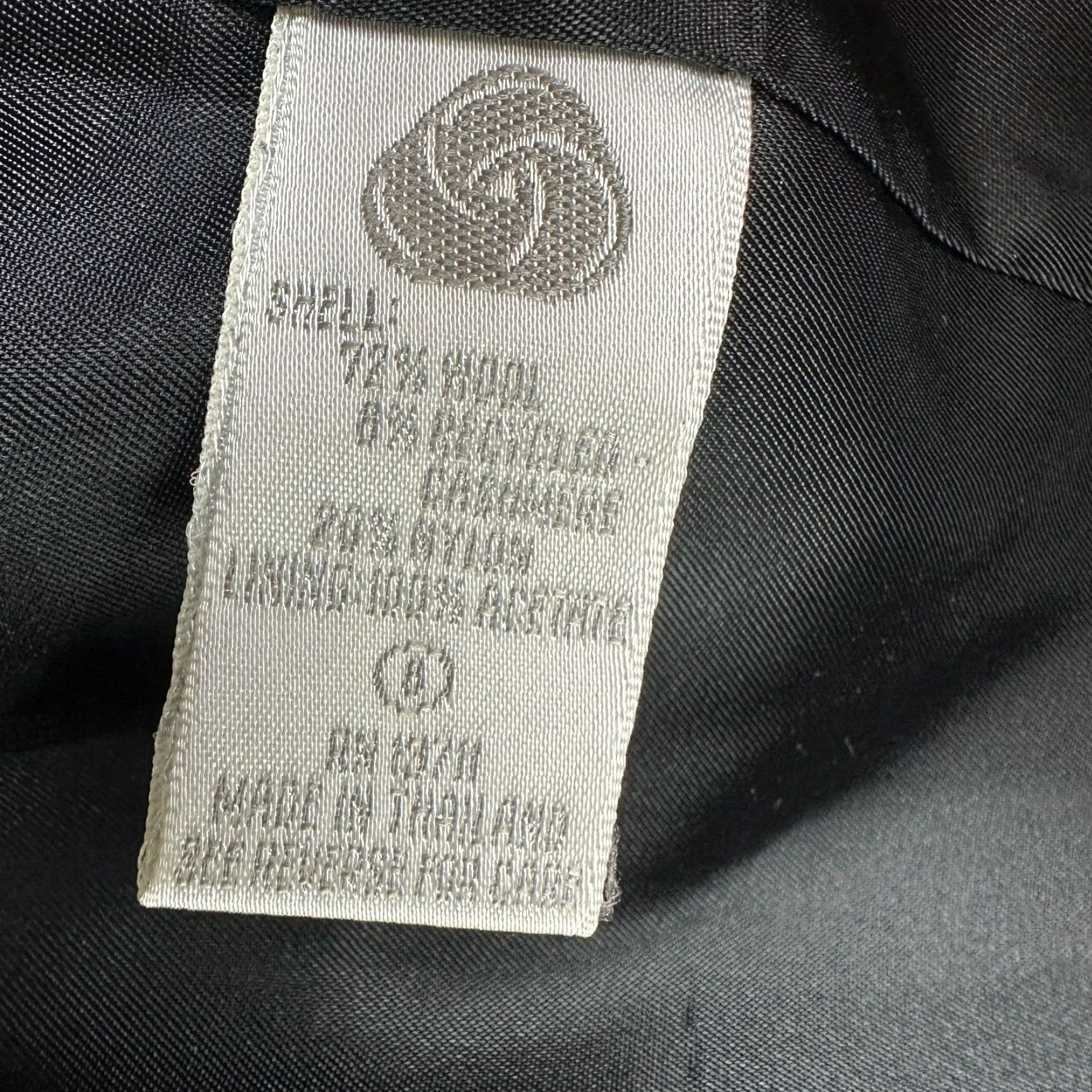 Lord & Taylor Lord & Taylor Jacket Blazer Womens 8P Petite Black Wool Cashmere Lined Pockets Vintage No Size M / US 6-8 / IT 42-44 - 6 Thumbnail