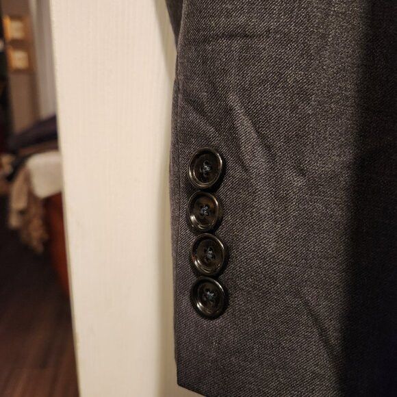 Indochino Indochino men's 100%wool sport coat jacket blazer 44R Size 44R - 3 Thumbnail