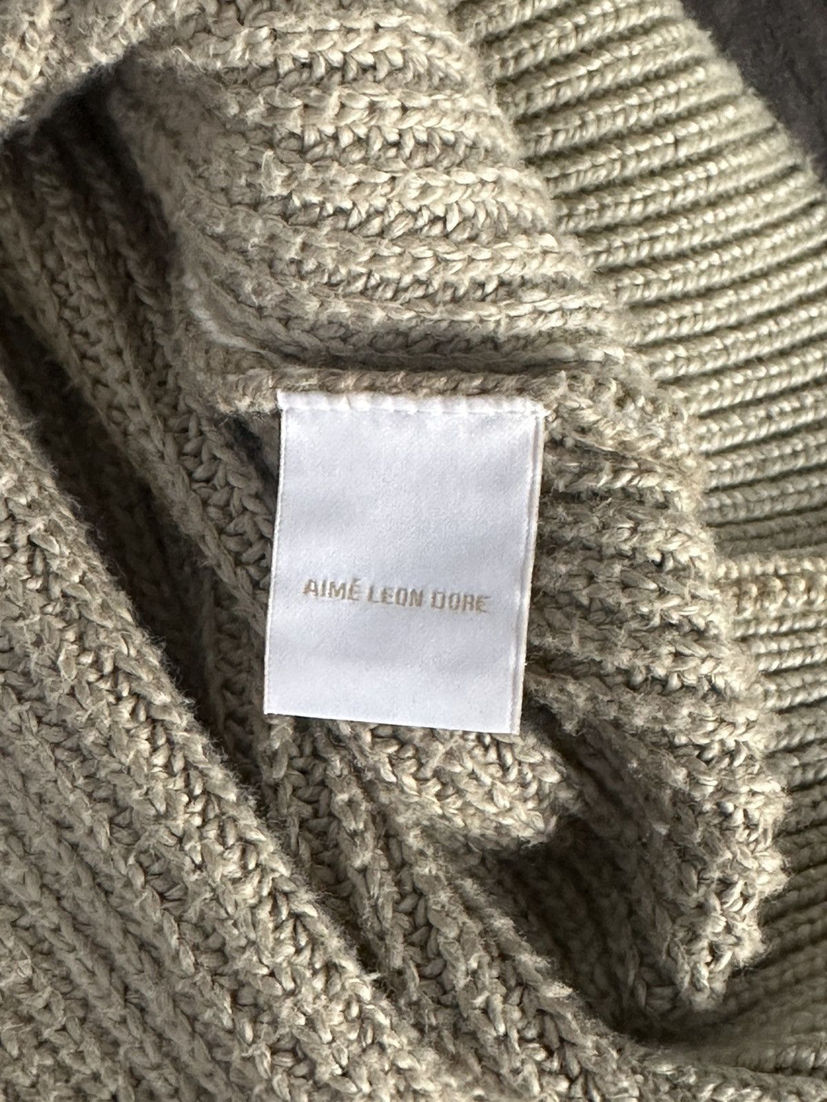 Aime Leon Dore Kalloni Shaker Stitch Sweater Size US M / EU 48-50 / 2 - 5 Thumbnail