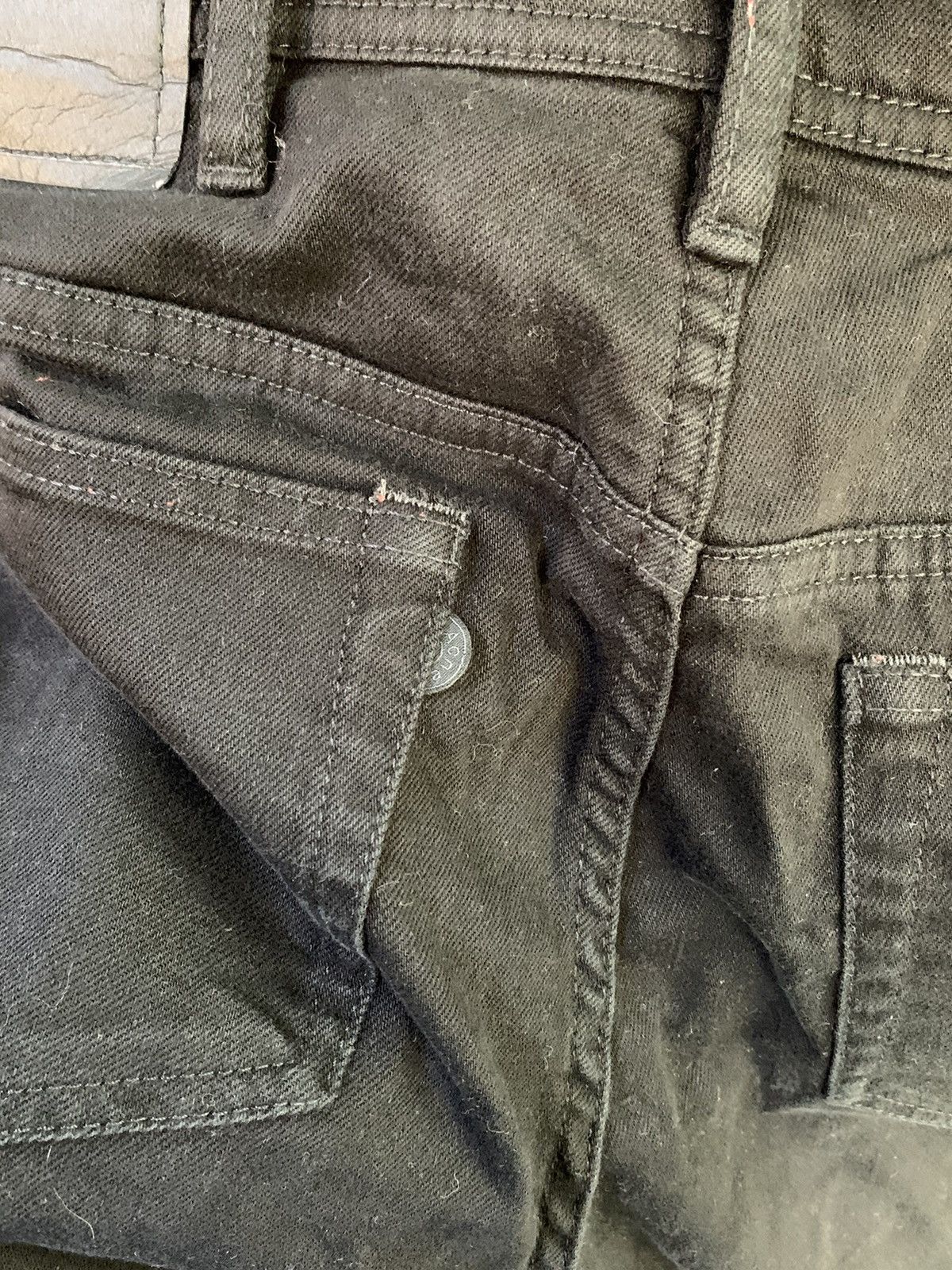 Acne Studios Acne Studios Bla Konst River Stay Black Size US 30 / EU 46 - 4 Thumbnail