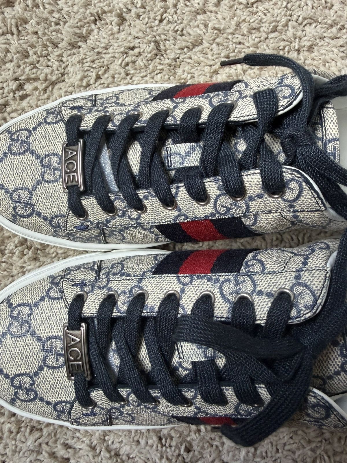 Gucci Gucci Ace Sneakers Size US 7.5 / IT 37.5 - 8 Thumbnail