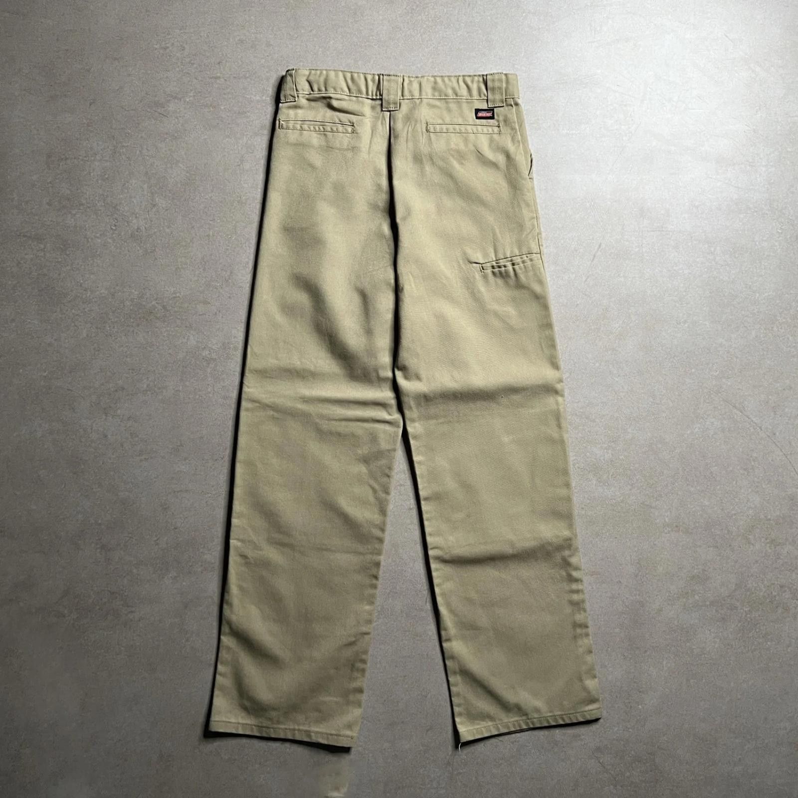 Dickies Vintage Dickies Beige Pants - 28x30 Size US 28 / EU 44 - 2 Thumbnail