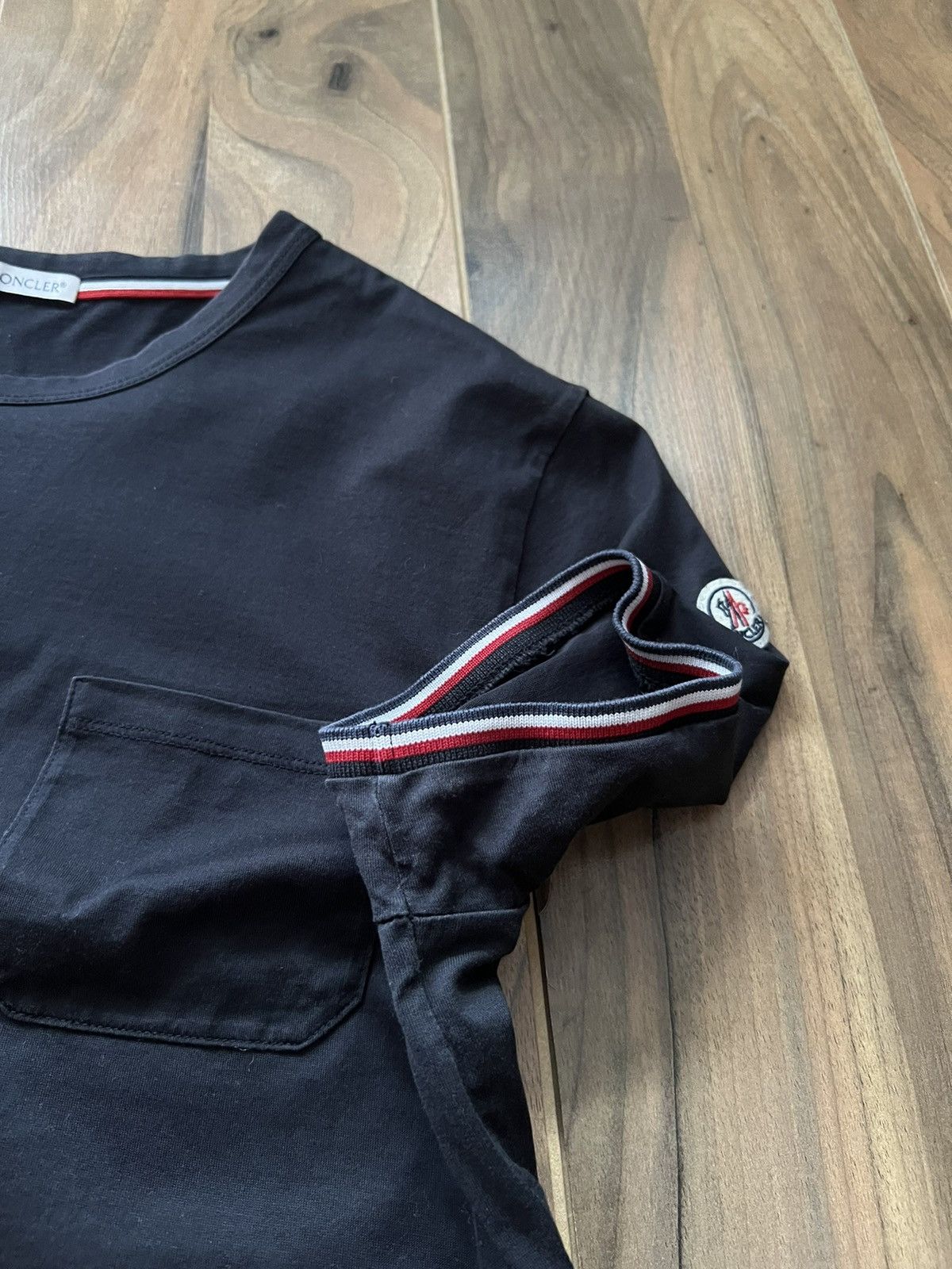 Moncler Moncler T Shirt Polo Short Sleeve Logo Size US M / EU 48-50 / 2 - 6 Thumbnail