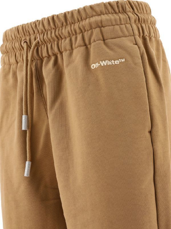 Off-White o1gr1nt1124 For All Relaxed Sweatpant in Brown Size 27" / US 4 / IT 40 - 3 Thumbnail
