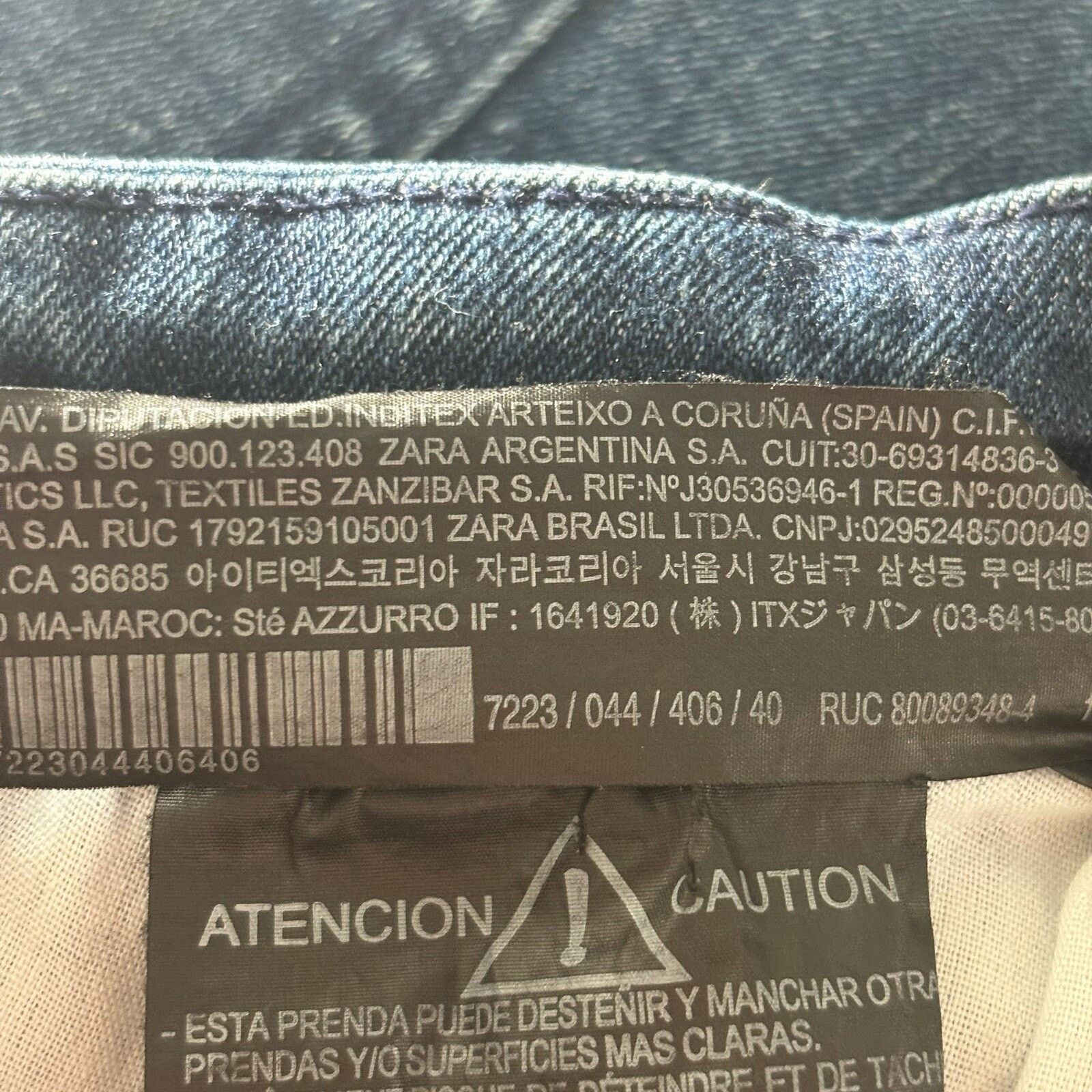 Zara Zara Women’s Sz. 8 Mid Rise Slim Fit Medium Wash Jeans Size 30" / US 8 / IT 44 - 7 Thumbnail