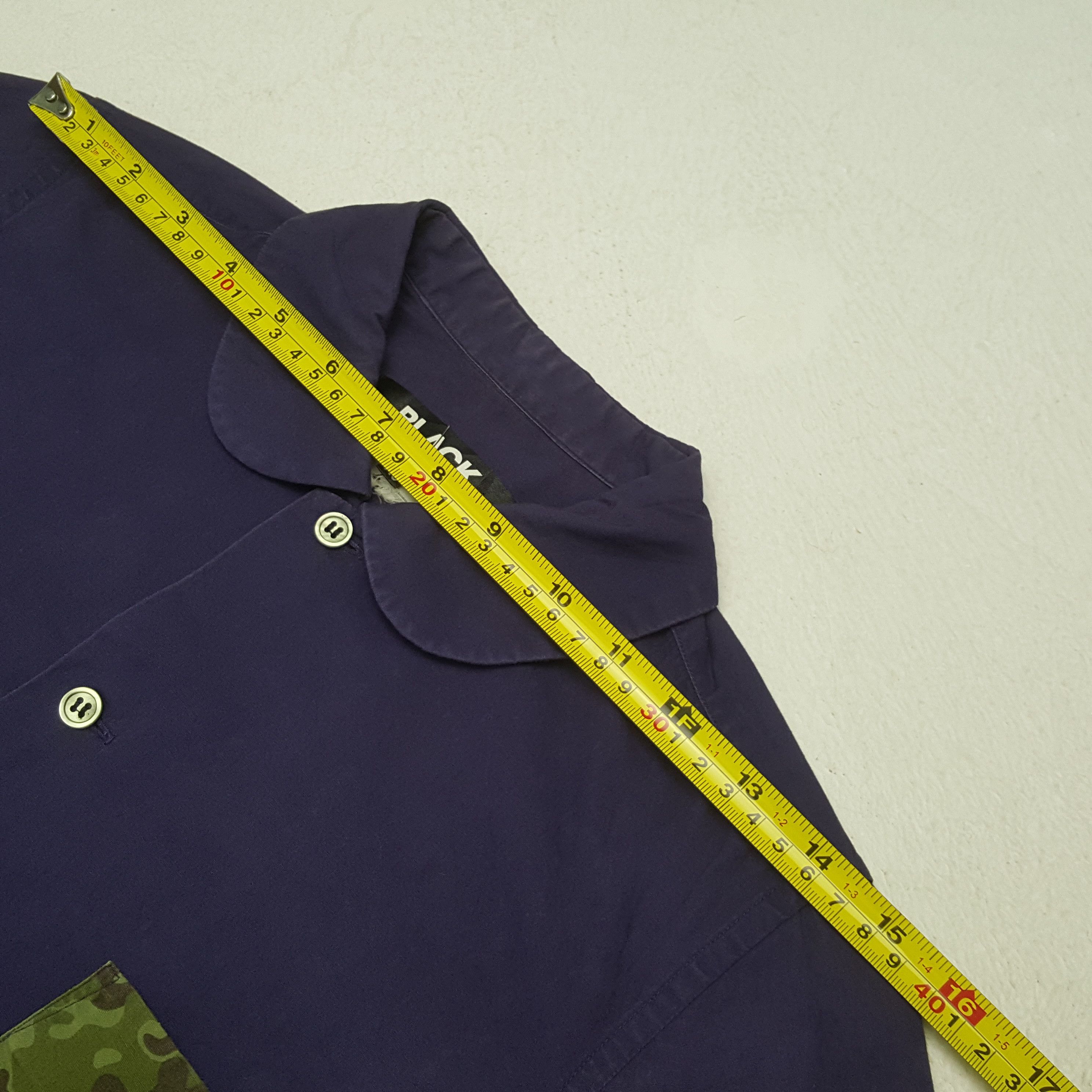 Comme des Garcons Vintage BLACK COMME des GARÇONS Japanese Designer Shirt RR27 Size US XS / EU 42 / 0 - 4 Thumbnail