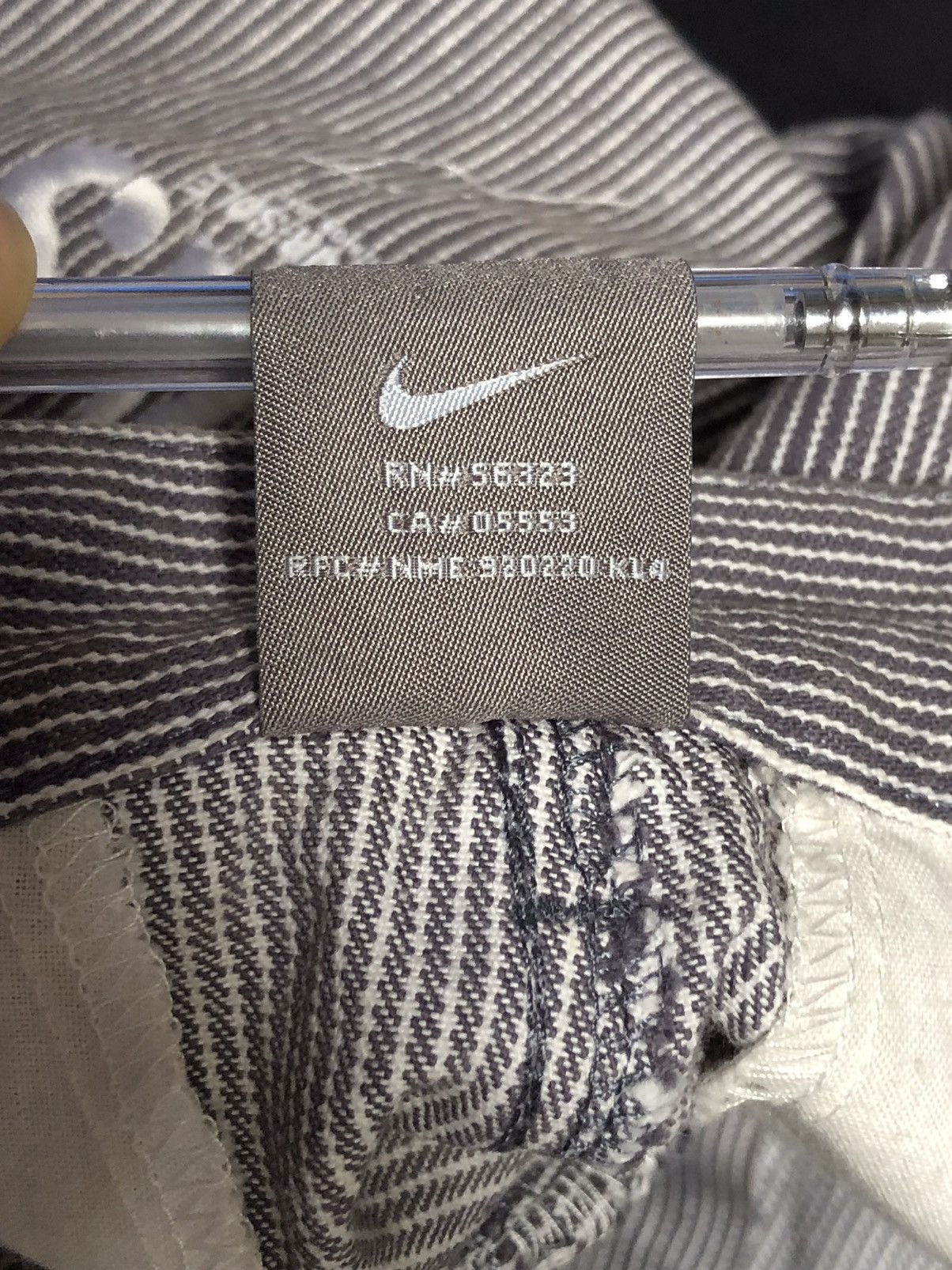 Nike Nike Air Sole Stripe Jail Hickory NAS Pants Size US 32 / EU 48 - 19 Thumbnail