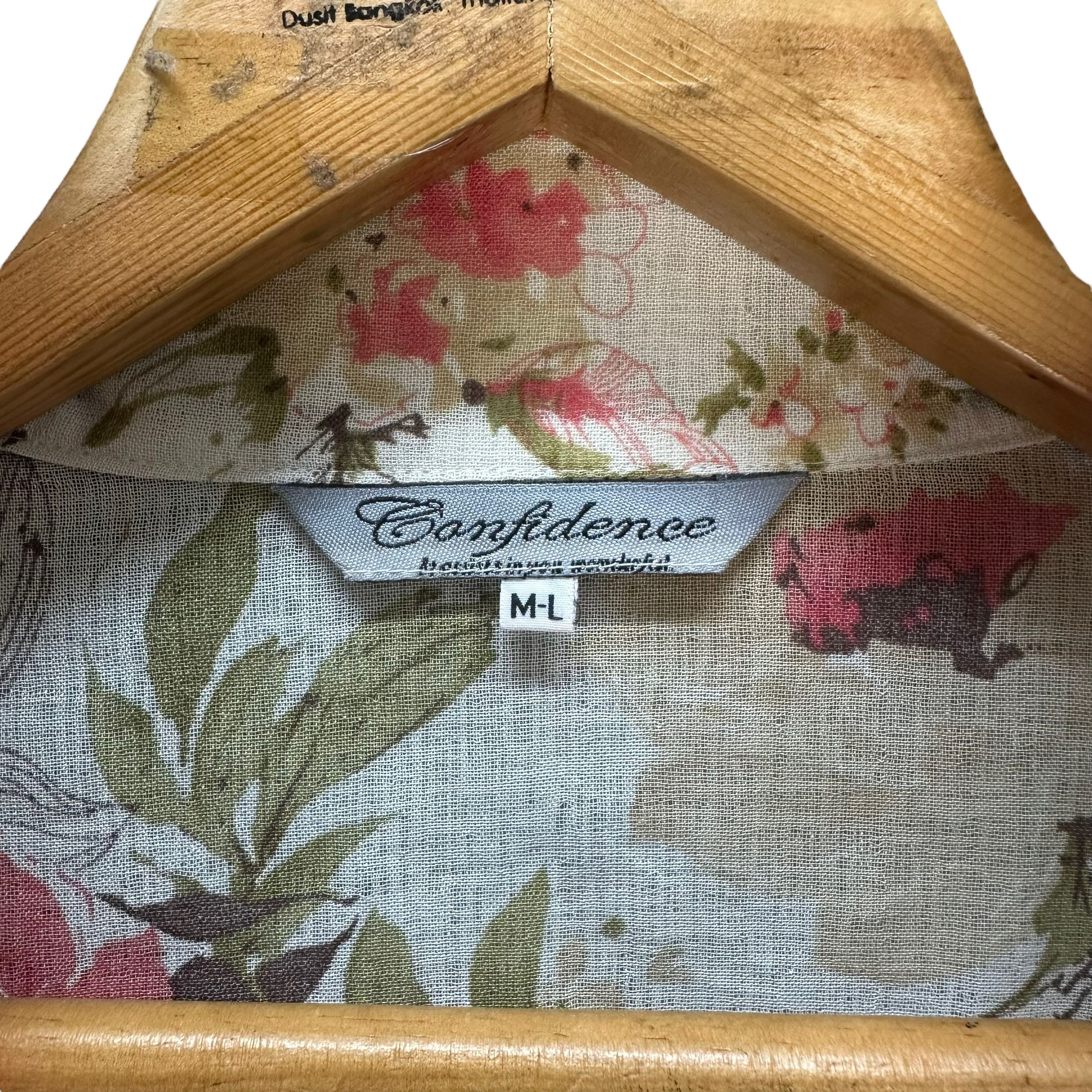 Japanese Brand VINTAGE FLOWER JACKET / LIGHT JACKET #7942-191 Size M / US 6-8 / IT 42-44 - 6 Thumbnail