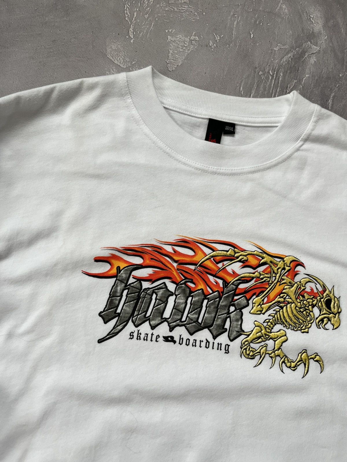 Tony Hawk Vintage 90s TONY HAWK Skateboard Longsleeve T Shirt Size US XL / EU 56 / 4 - 5 Thumbnail