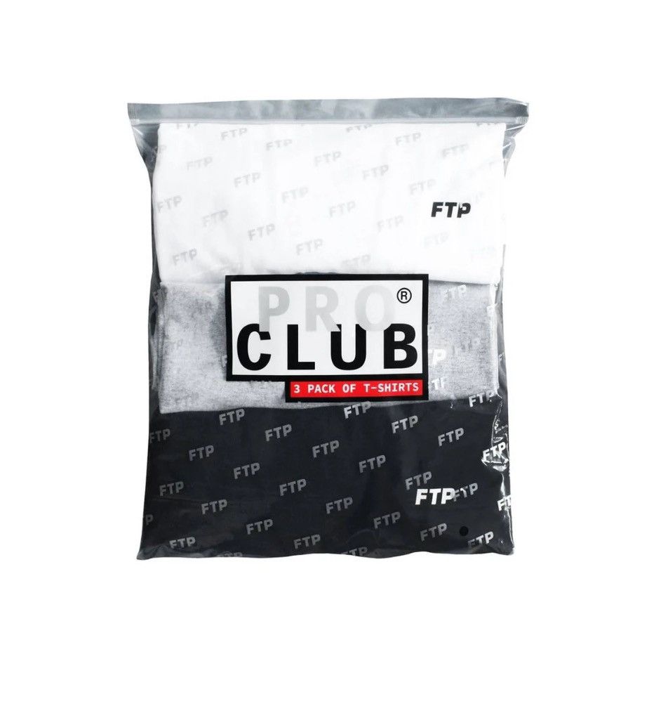 Designer × Fuck The Population FTP x pro club tee (3 pack) order confirmed Size US XL / EU 56 / 4 - 2 Thumbnail